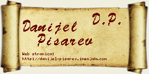 Danijel Pisarev vizit kartica